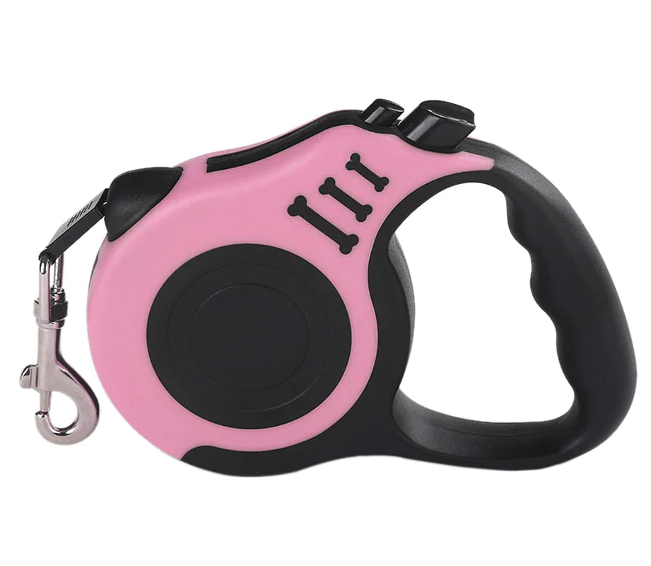 Experience Ultimate Freedom with the 16.5FT Automatic Retractable Dog Leash - Perfect for Active Pets!