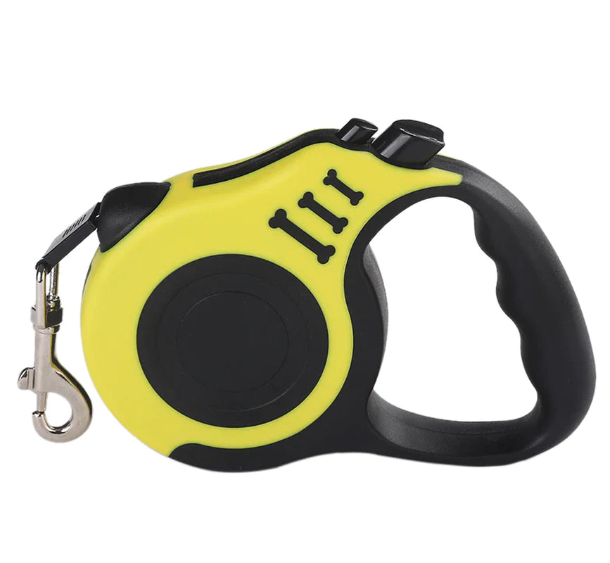 Experience Ultimate Freedom with the 16.5FT Automatic Retractable Dog Leash - Perfect for Active Pets!
