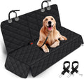 Ultimate Dog Car Seat Cover - Waterproof, Non-Slip Back Seat Protector for Pets and Kids - Fits Most Cars, Trucks, and SUVs - Black